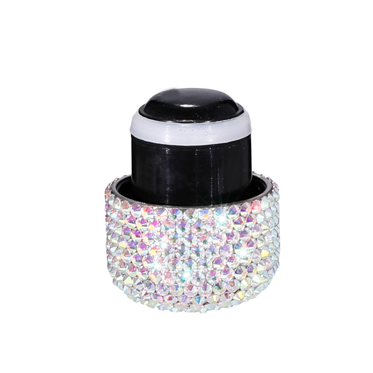 Diamond Sparkling Water Bottle,Insulated Water Bottle Rhinestone Stainless Steel Vacuum Cup Flask Water Bottle