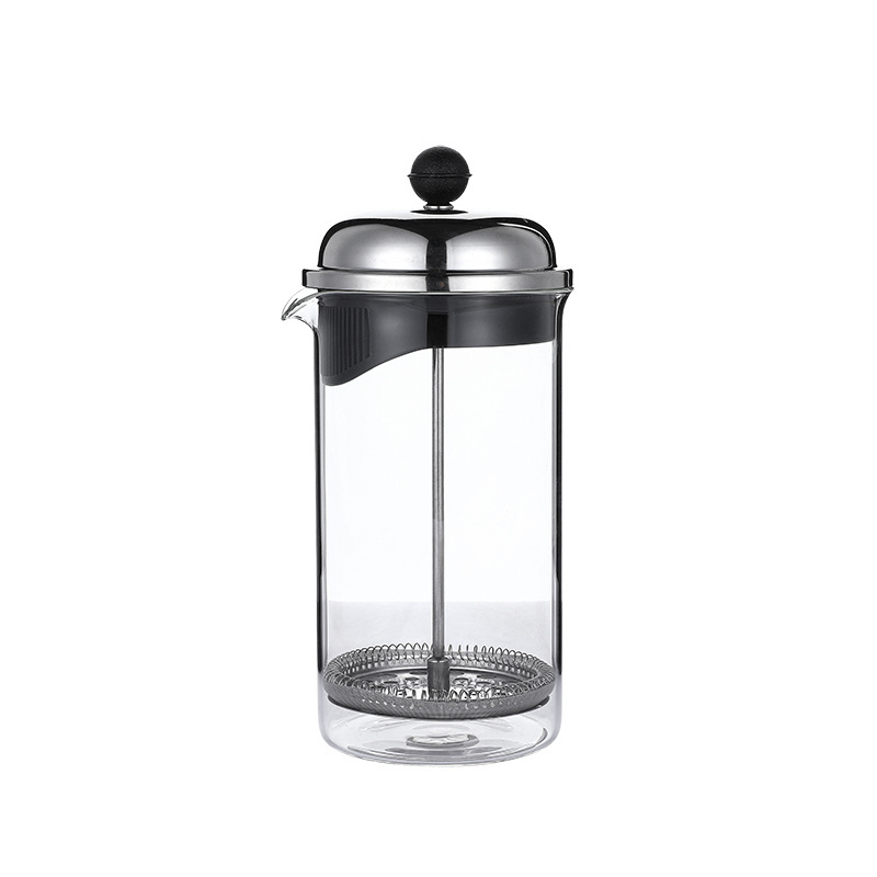 Stainless Steel French Press Coffee Maker 32 Ounce Filtration System Glass French Coffee Press