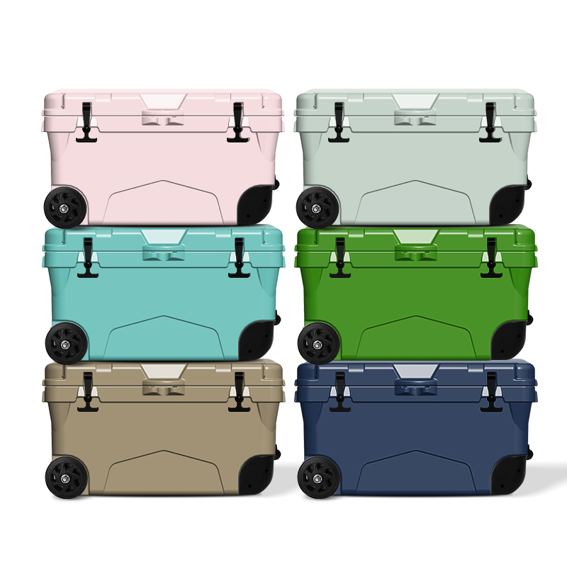 20QT 45QT 50QT 110QT Plastic Insulated Ice Cooler Outdoor Box Portable Beer Can Drinking Cooler Box