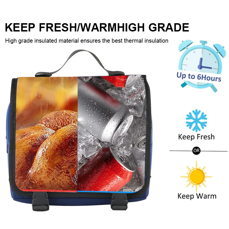 ODM Wholesale Waterproof Picnic Lunch Bag Custom Soft Cooler Bag Portable Fashion Insulated Picnic Bag