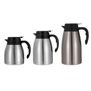 1L 1.5L 2L Camping Portable Double Wall Stainless Steel Kettle for Wholesale