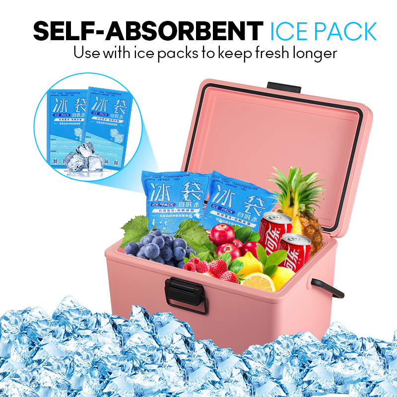 Custom Portable Mini Cooler  Plastic Ice Chest Food Beer Fish Camping Hard Rotomolded Coolers Box