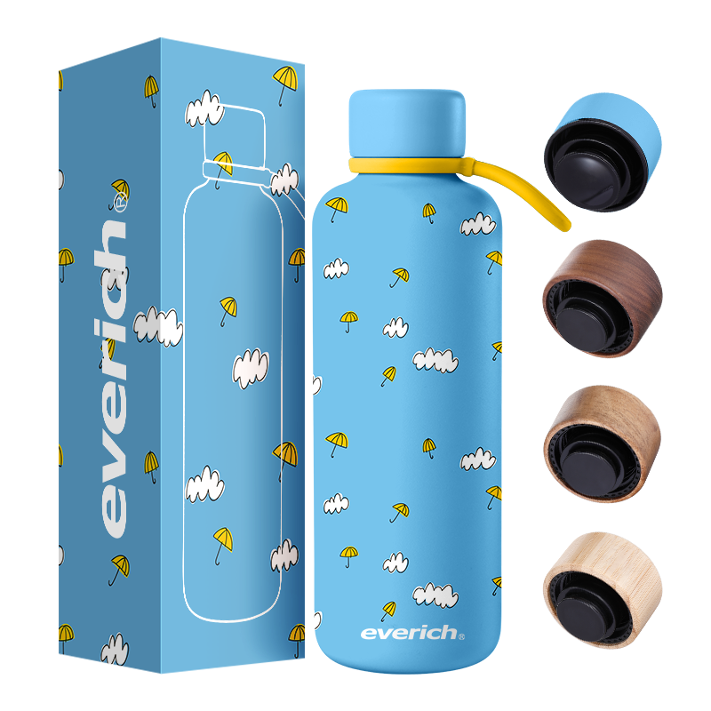 Double Wall Thermal Vacuum Flask Insulated Outdoor Sports Drink Reusable 18/8 Stainless Steel Water Bottles with Custom Logo