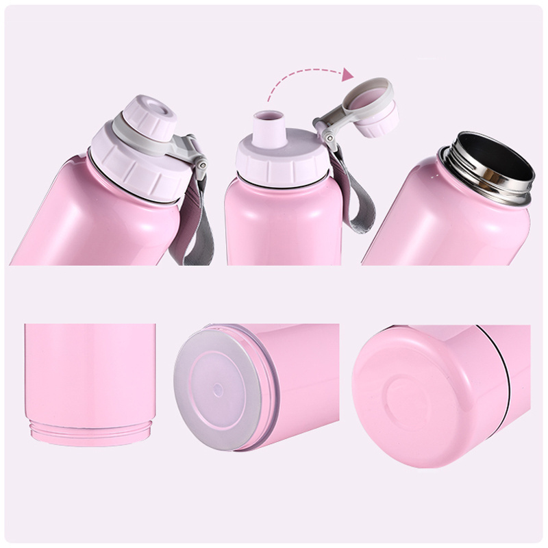 Wholesale double wall stainless steel water bottle keeping hot and cold water bottles with logo