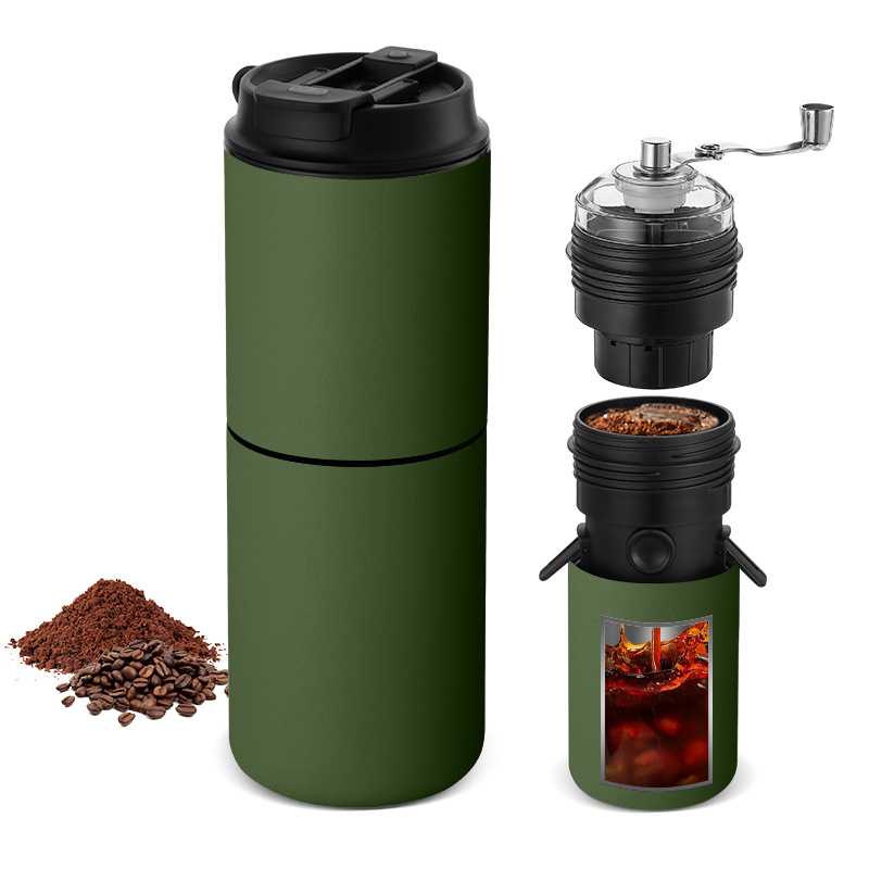 Portable wireless coffee maker small travel rechargeable handheld coffee cup mini espresso coffee machine outdoor