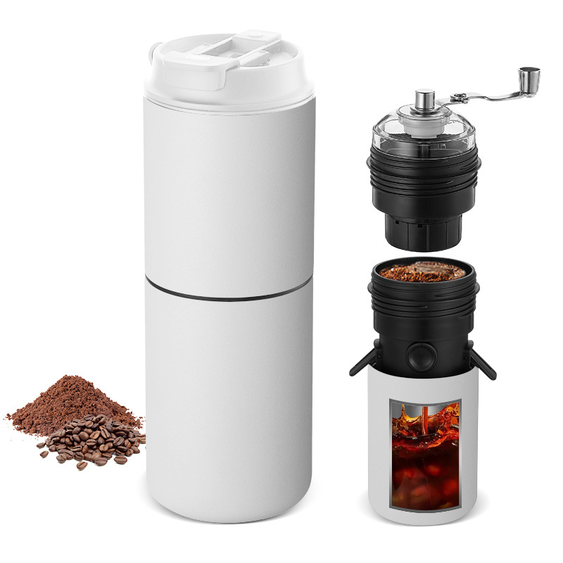 Portable wireless coffee maker small travel rechargeable handheld coffee cup mini espresso coffee machine outdoor