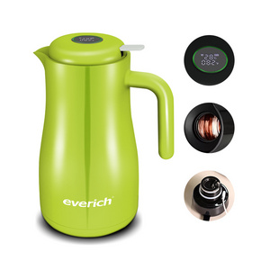 Hot products Everich ODM 950ml coffee tea thermos flask water jug pot with temperature display