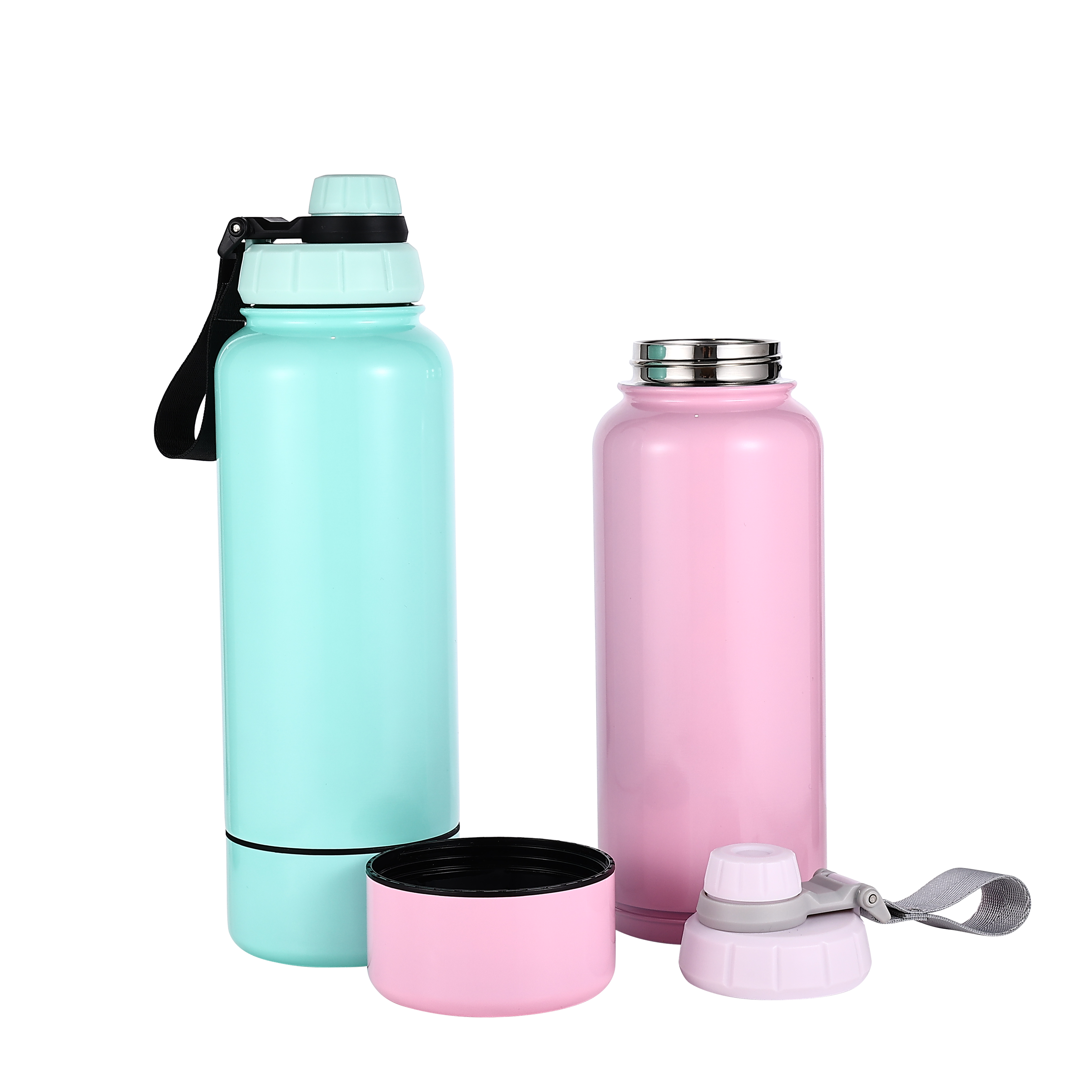 2024 new design Double Wall Vacuum Water Bottle 32Oz  insulated stainless steel water bottle with custom logo and packing