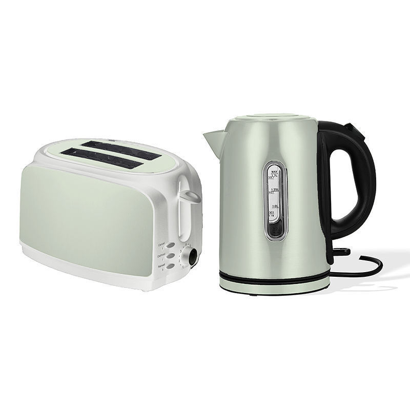 Everich hot sell 1.7L green color stainless steel insulation tea water electric kettle 110v 220v