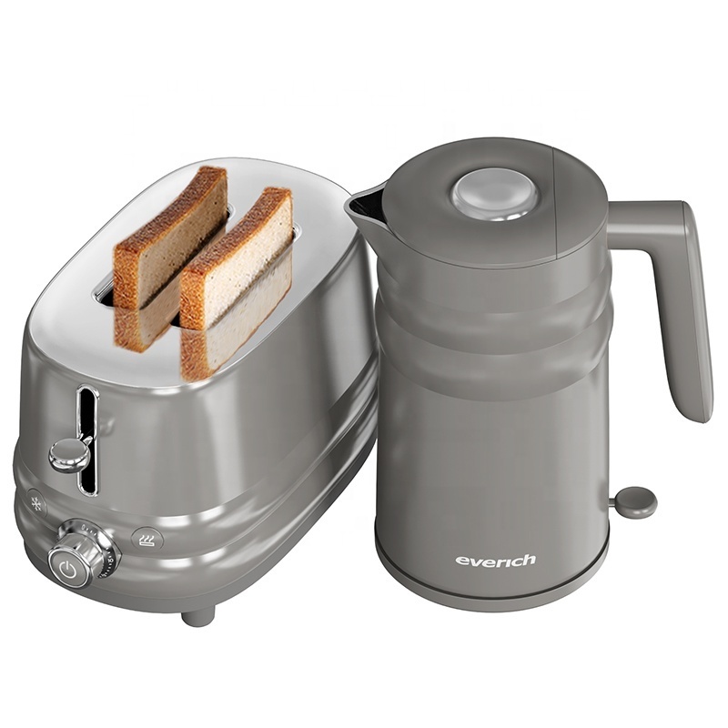 Electric kettle & toaster sandwich maker toaster bread toaster 2 slice stainless steel kettle jug water boiler water bottle cups