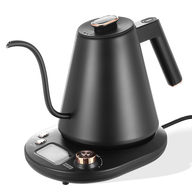 New Collection Mini Retro 1.0L Smart Gooseneck Electric Kettle Coffee Maker