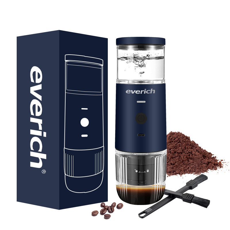 Portable Coffee Beans Grinder Machine Pour Over Cold Brew Drip Coffee Maker 2 In 1 Muti-Function For Espresso