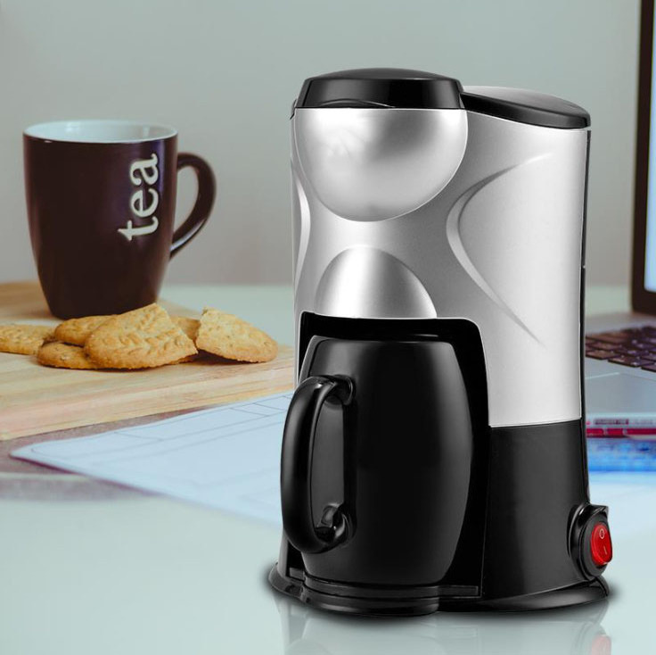 mini single cup drip coffee maker automatic breakfast maker machine coffee