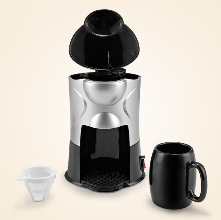 mini single cup drip coffee maker automatic breakfast maker machine coffee