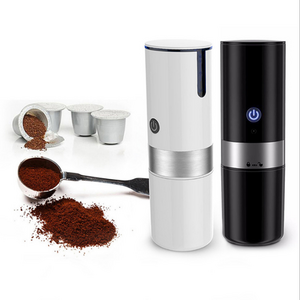 New design small mini portable coffee maker machine automatic k-cup  capsule coffee tea maker machine for home use car use