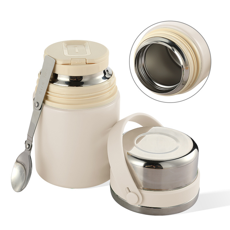 26oz Stainless Steel 304 Vacuum Insulated Food Jar Stainless Steel Vacuum Flask Hot Cold Water Bottle Lunch Containers