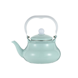 High Quality Wholesale Enamel Home Use Kettle 2.5L Enamel Teapot in Stock