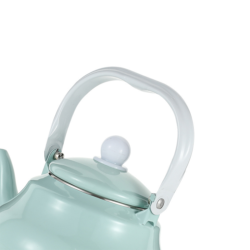 High Quality Wholesale Enamel Home Use Kettle 2.5L Enamel Teapot in Stock