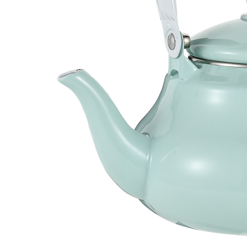 High Quality Wholesale Enamel Home Use Kettle 2.5L Enamel Teapot in Stock