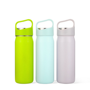 Top Seller Stainless Steel Travel Insulated Tea Coffee Infuser Thermos Bottle Metal Water Bottle  with Tea Infuser