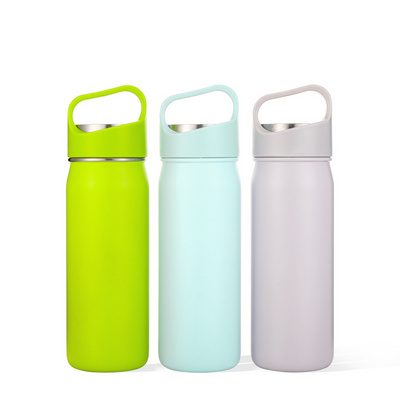 Top Seller Stainless Steel Travel Insulated Tea Coffee Infuser Thermos Bottle Metal Water Bottle  with Tea Infuser