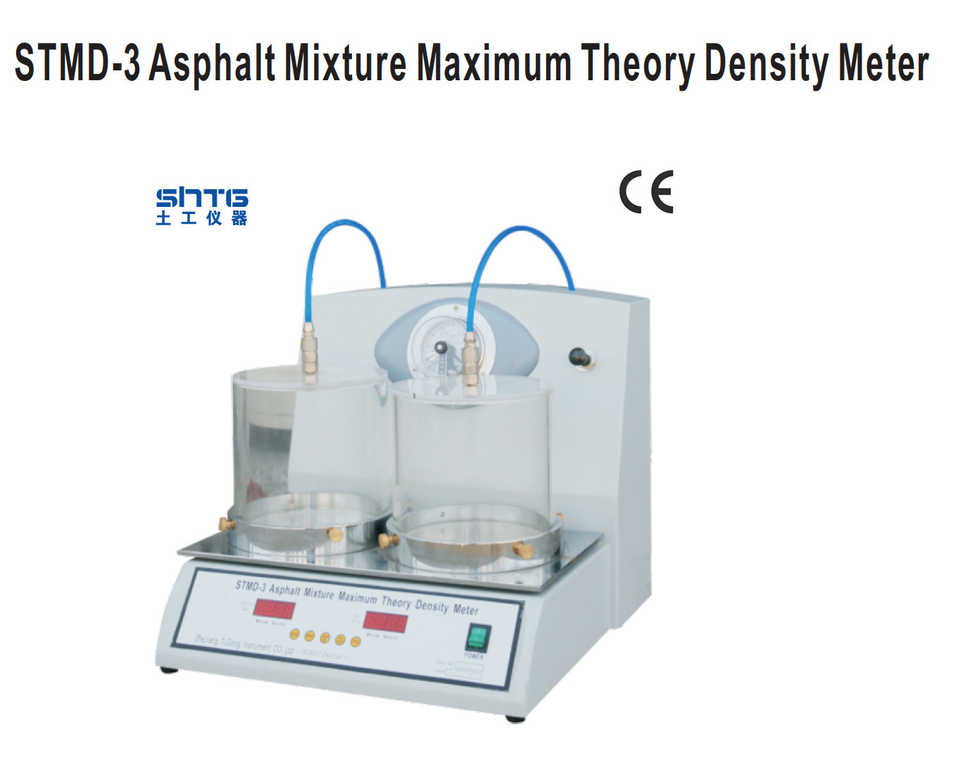 STMD-3 Asphalt Mixture Maximum Theory Density Meter Asphalt Vacuum Pycnometer for Rice Test Vacuum Pyknometer of asphalt mixture