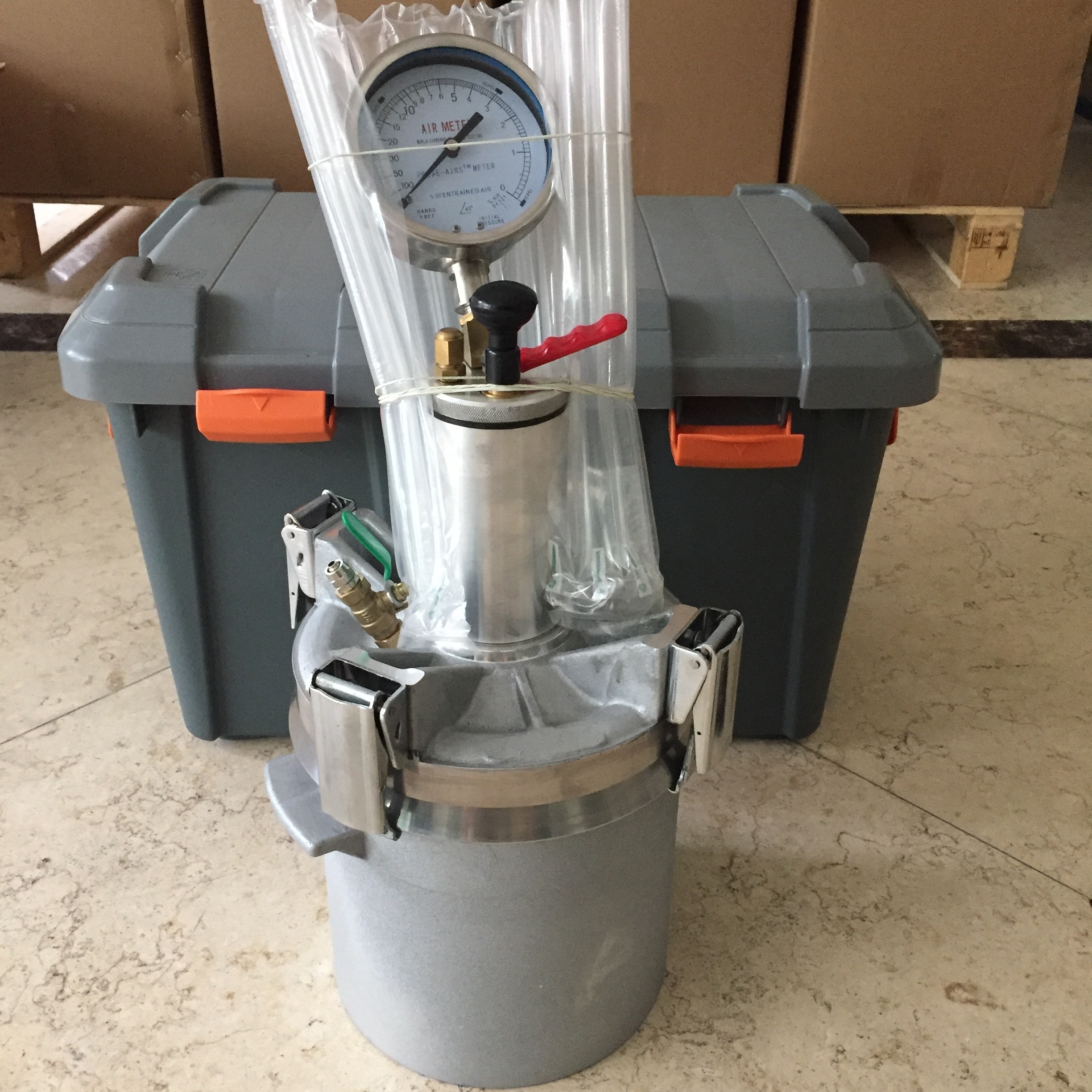 STLH-1 / STLH-2 Concrete Air Content Meter Air Entrainment meter  to determine Air Content in Concrete Mixture Civil Testing