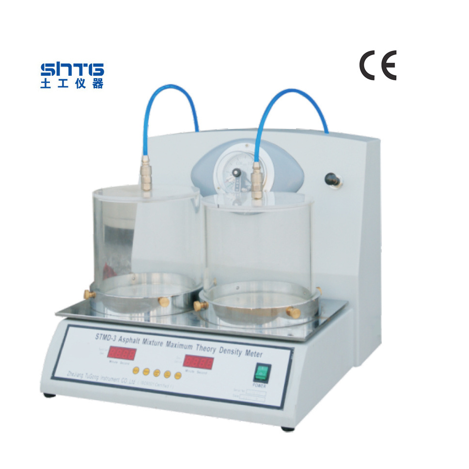 STMD-3 Asphalt Mixture Maximum Theory Density Meter Asphalt Vacuum Pycnometer for Rice Test Vacuum Pyknometer of asphalt mixture