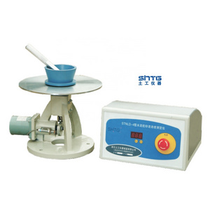 STNLD-4 Electric Cement Mortar Flow Table Motorized Concrete Flow Meter Building lime Grout Mud Testing Apparatus Electric Cemen