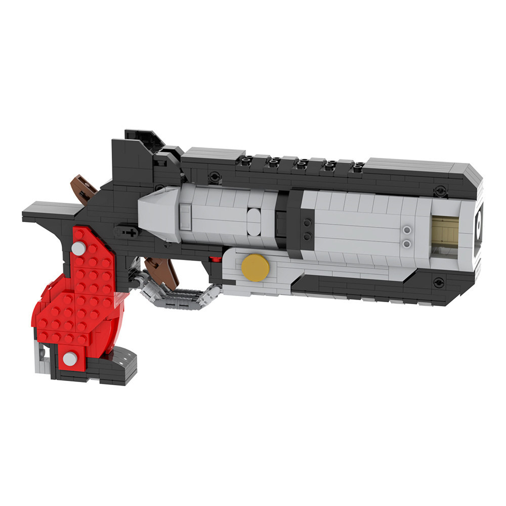 MOC1113 Game Series Legend Deformable Weapons Revolver Gun Model Educational toys anime figures Building Blocks kids toys