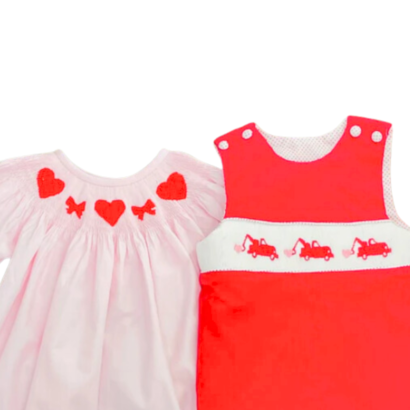 New Valentine 2024 Children Clothing Girl Smocked Dress For Princess From 2 Months To 12 Years OEM & ODM Wholesale