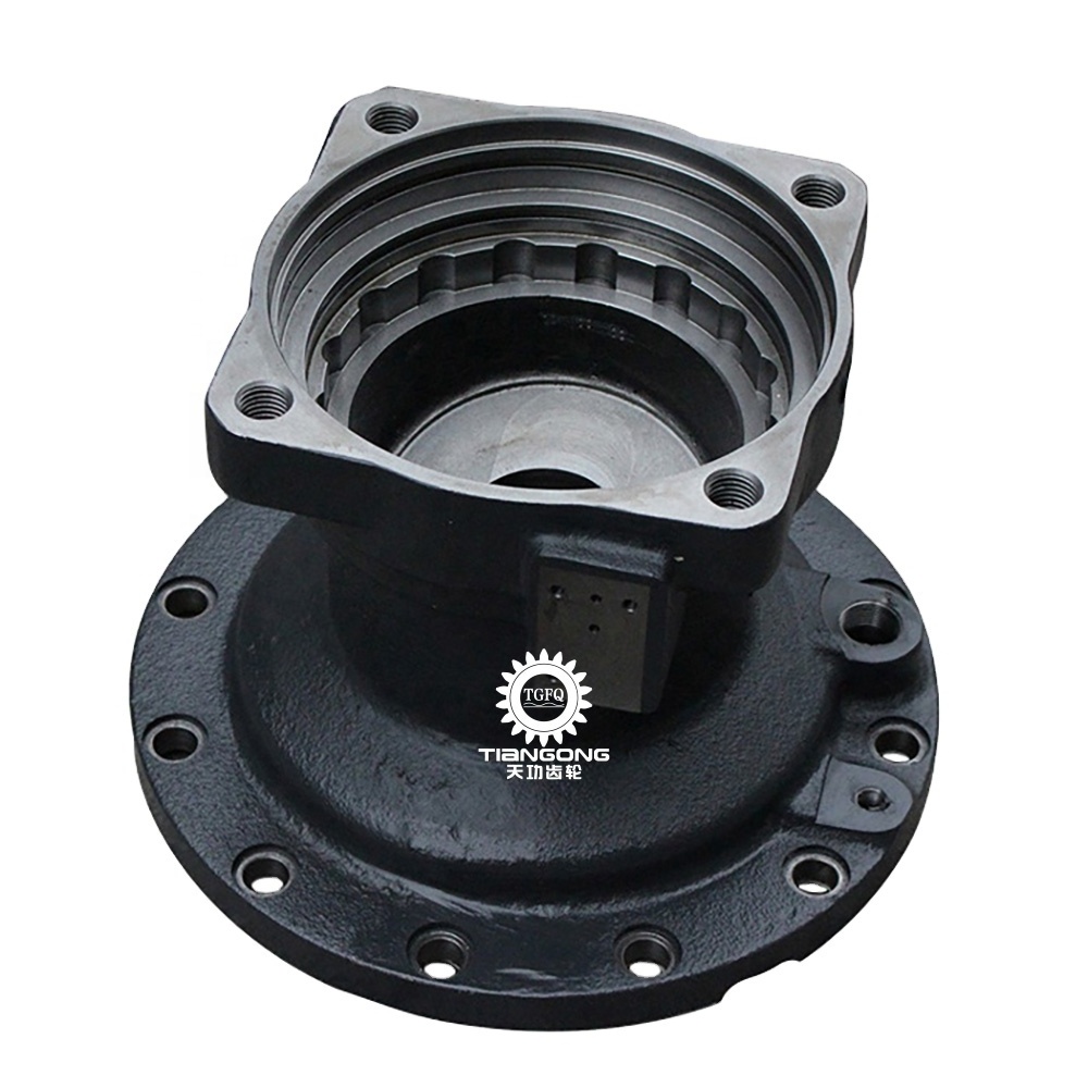 Good quality of TGFQ Excavator Hydraulic Motor Parts R210 swing motor case apply to swing motor assy and swing drive XKAH-01083