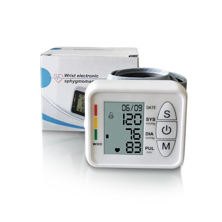 2022 Factory Wholesale Price Household Medical Devices Low Price Sphygmomanometer Health Monitoring Wrist Blood Pressure Monitor