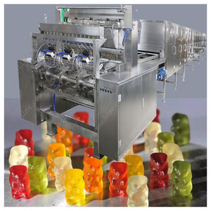 Vitamin supplement gummy/jelly candy production line functional candy manufacturing machines