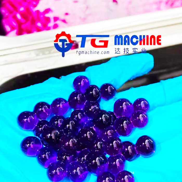 Small Best Selling Juice Ball Bursting Balls production equipment popping boba making machine