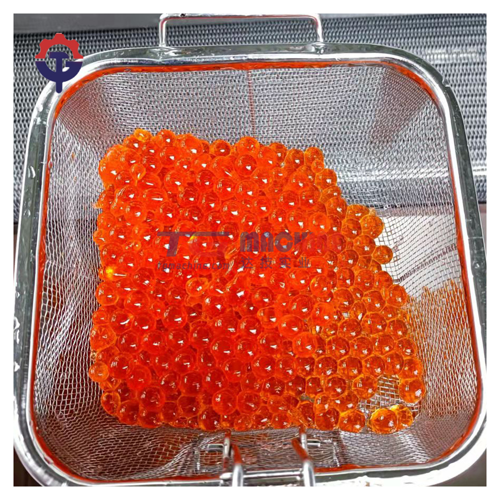 automatic tapioca  pearl ball processing machine juice filling popping boba making machine