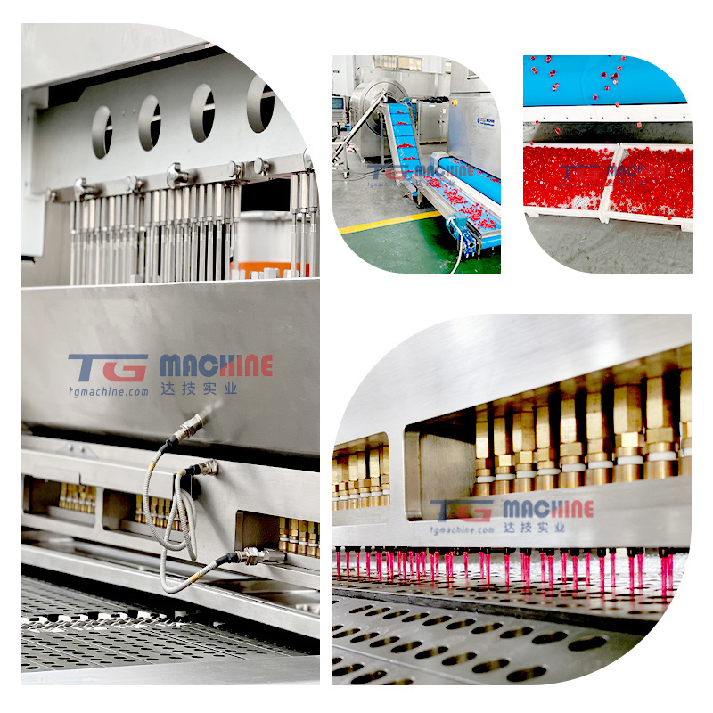 Excellent performance Seamless integration vitamin gummy making machine great candy production line