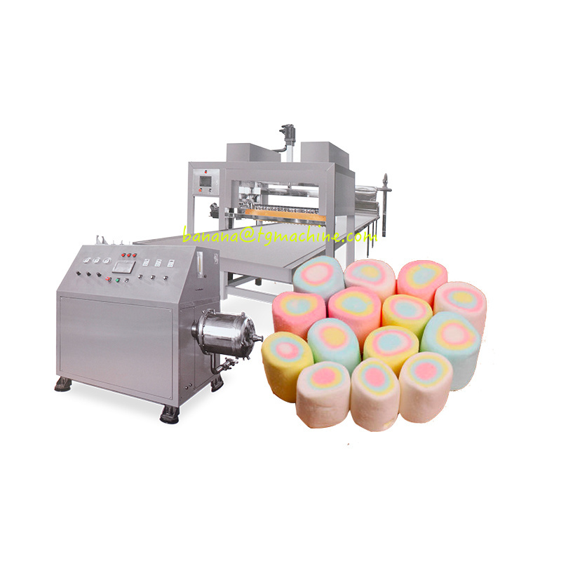 Automatic  marshmallow extruder making machine for marshmallow