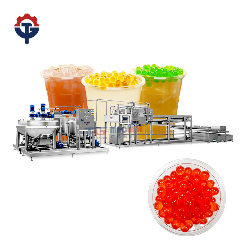 popping boba bubble tea juice ball making machine