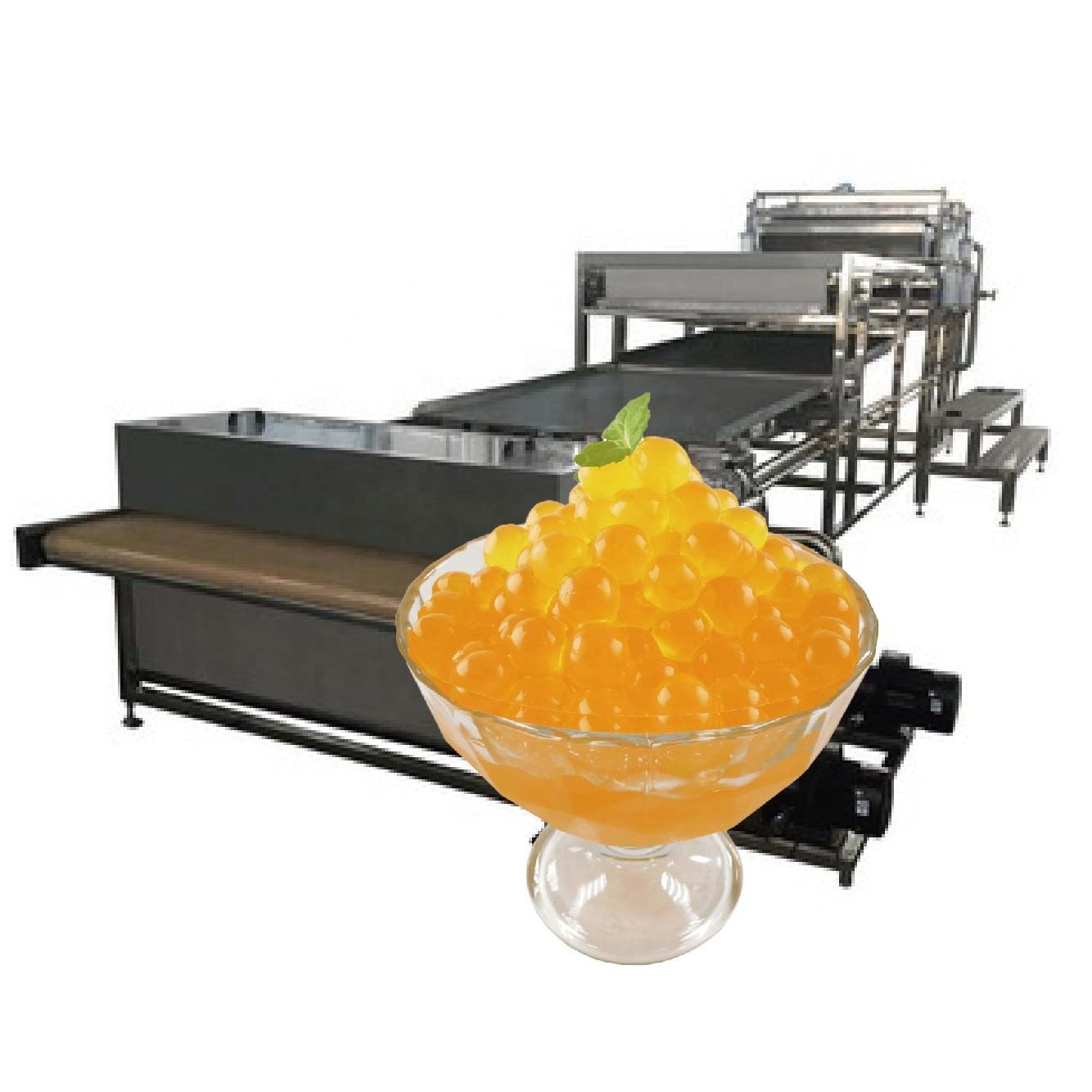 popping boba juice bal making machine production line for sale