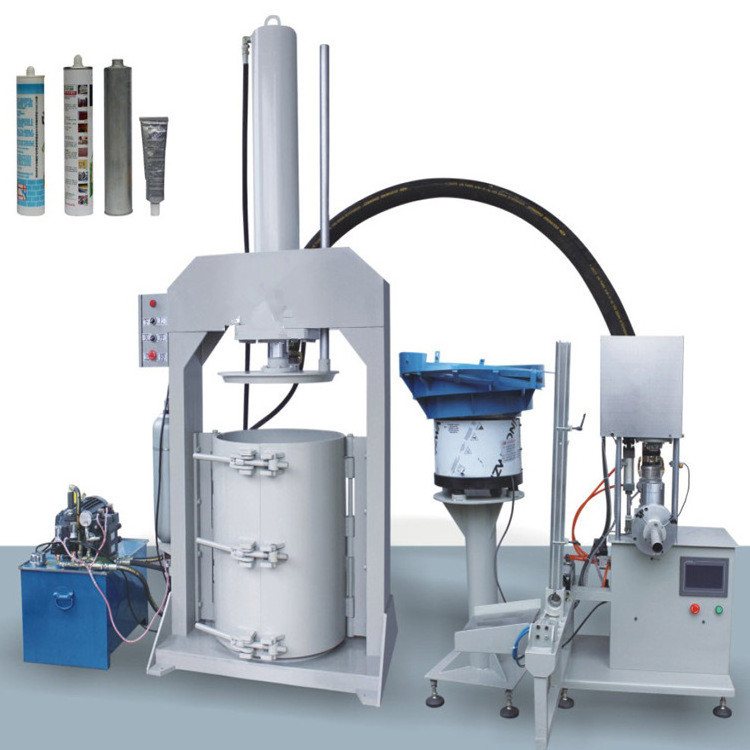 Automatic Vertical Silicone Sealant Cartridges Filling Machines Bituminous Products One-component Two-component