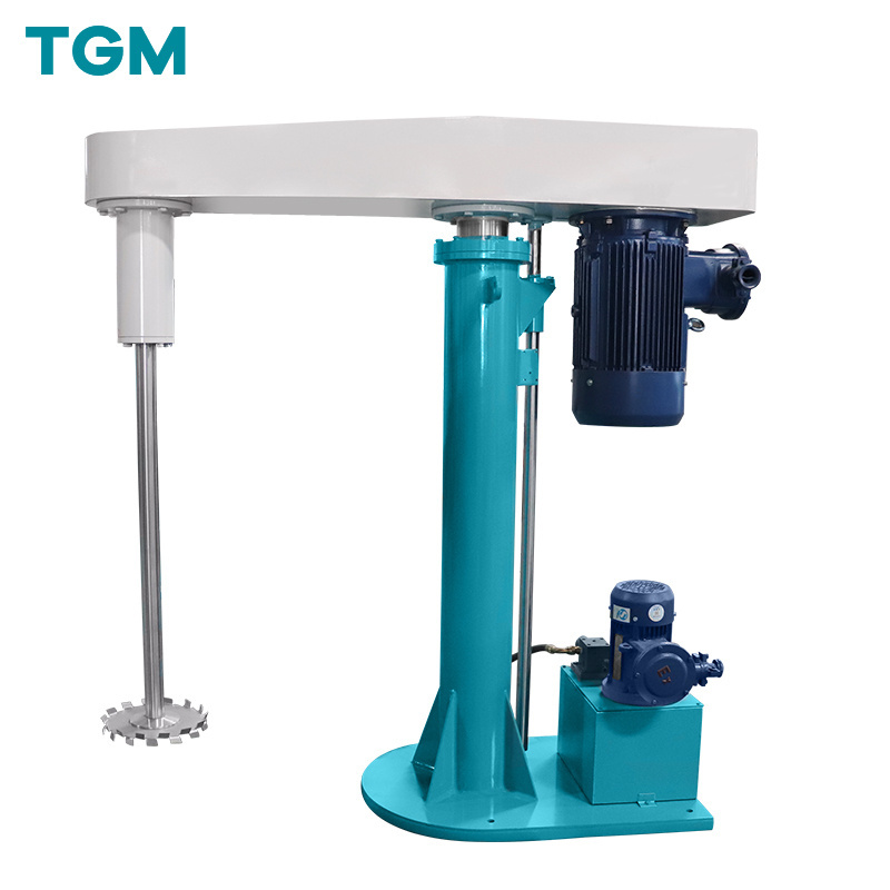 500L low speed ink mixer high speed foodgrade juice dispersion mixing equipment with mixing tank 316 stainless steel 5.5kw