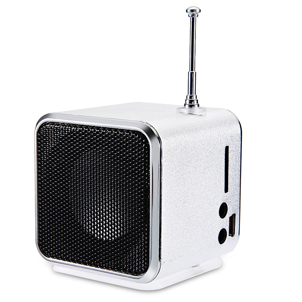 Portable Audio Video Mini TD-V26 Digital FM Radio Speaker with LCD Stereo Loudspeaker Mp3 Music Player TF/SD Card USB Charging