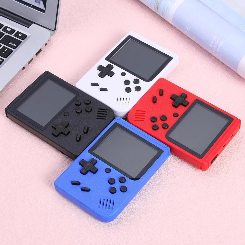 Handheld Game Console Retro Mini Game Player with 400 Classical FC Games Color Screen Support for Connecting TV & Two Players