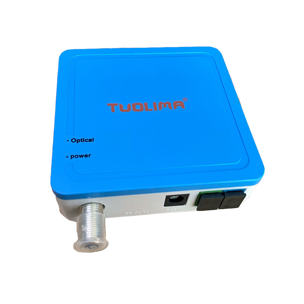 Dual Input Optical Node Agc Node Ftth Cable Tv Mini Nodos