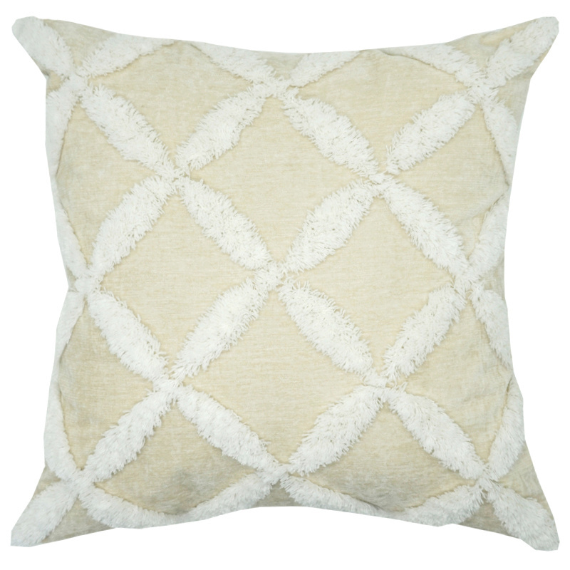 Boho Geometric Moroccan Style Pillow Cover Woven For Home Decoration 45x45cm Tufted Embroidery Cushion Cover