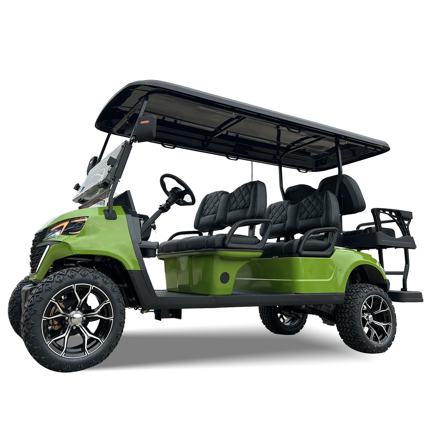 Classic Big Wheel Mini 6 Seater 6 Passenger Electric Golf Cart For Sale