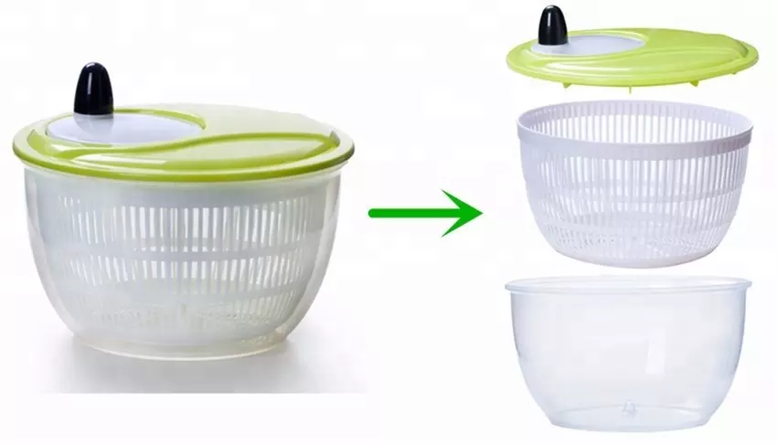 Quick Dry Salad Spinner Vegetable Tools Salad Food Mixer Salad Spinner