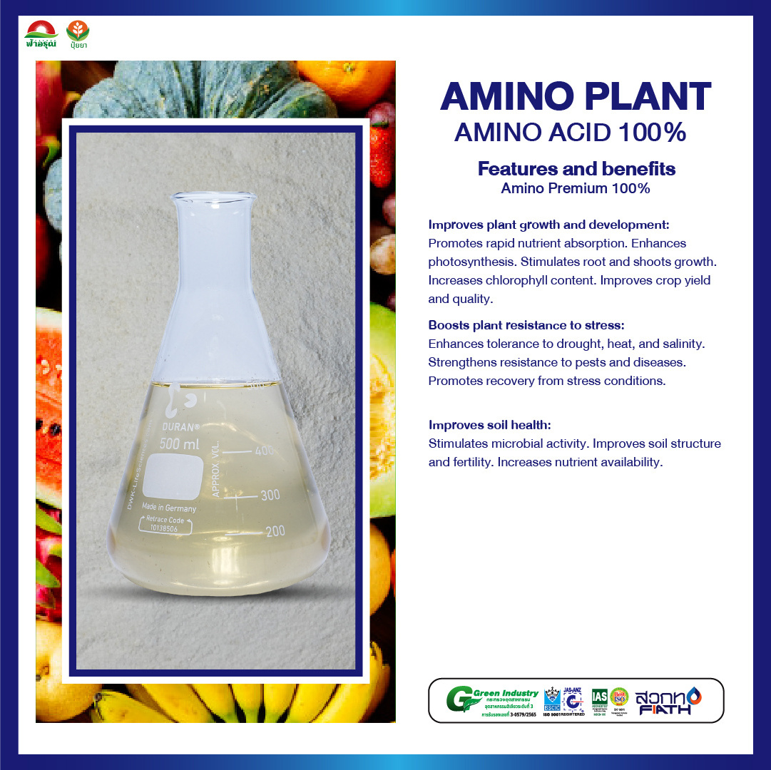 AMINO PLANT Plant Nutrition Liquid Amino Acid Liquid Fertilizer for Plant for Agriculture from Thailand