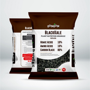 BLACKALE Humic Amino Carbon Black Granule Fertilizer Soil Conditioner for Plant Nutrition for Agriculture from Thailand